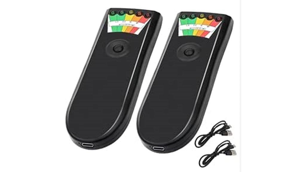 rechargeable emf meter set
