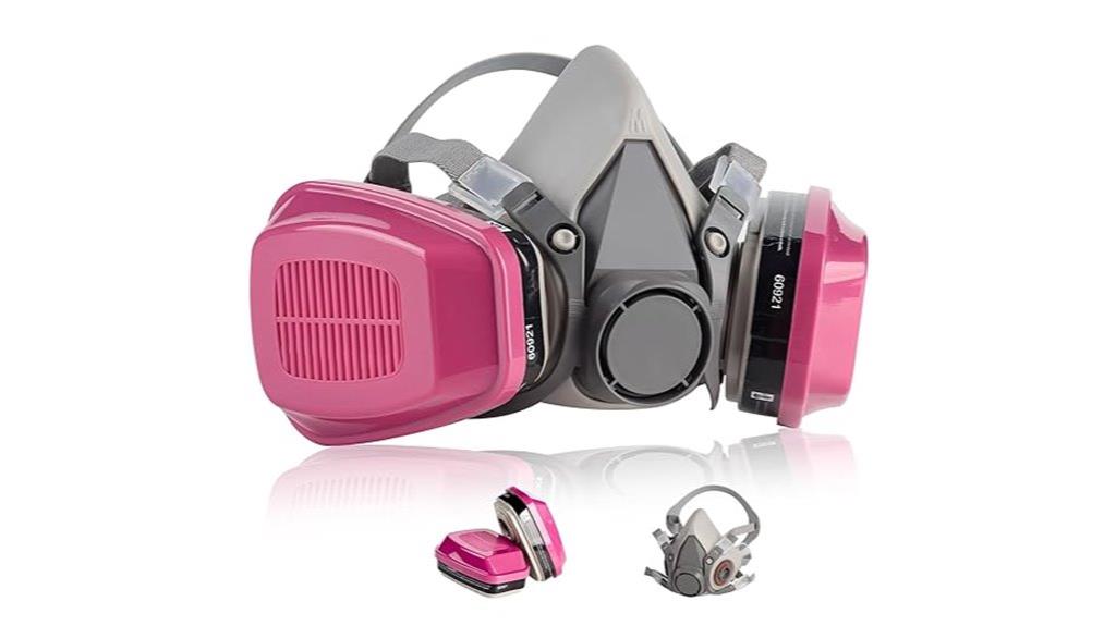 reusable dust and gas mask