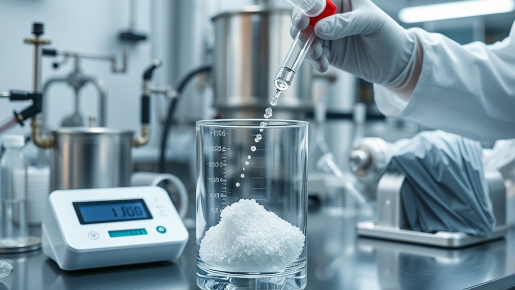 rigorous purification and analysis