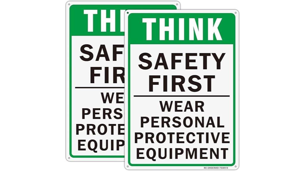 safety first sign pack