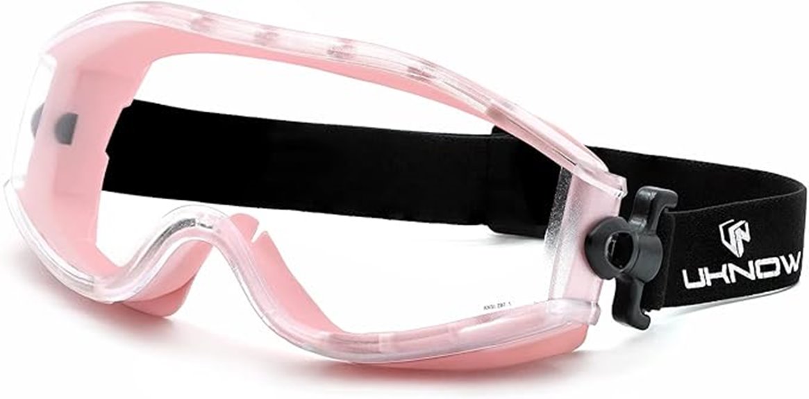 safety goggles for glasses