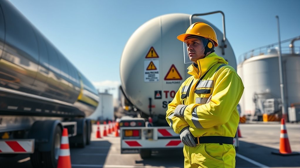 secure careful ammonia transportation