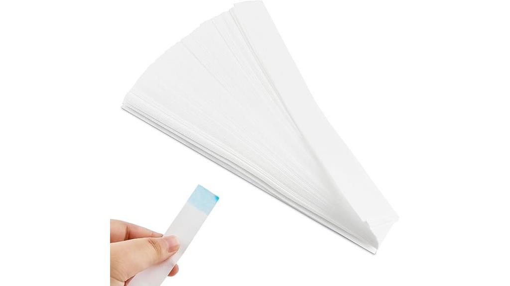 set of 500 chromatography strips