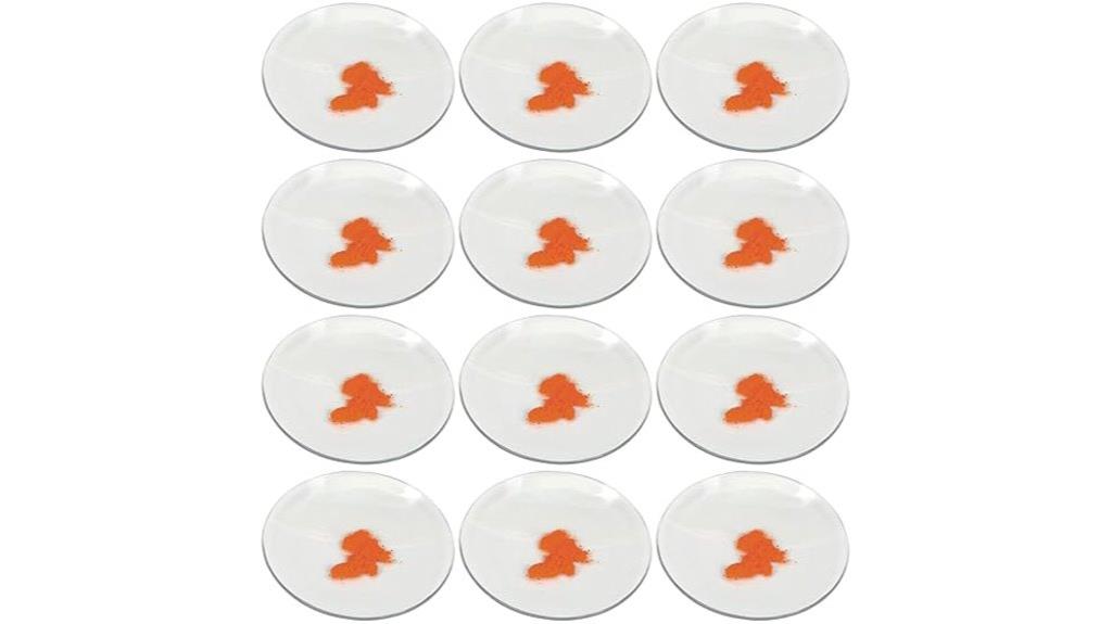 set of twelve watch glasses