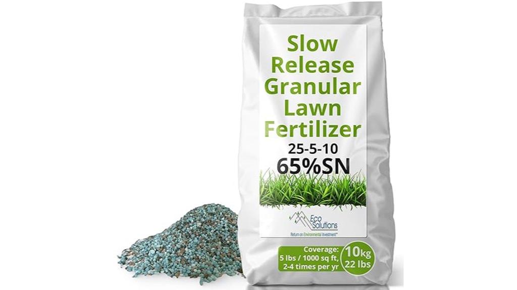 slow release lawn fertilizer