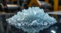 sodium carbonate in glass