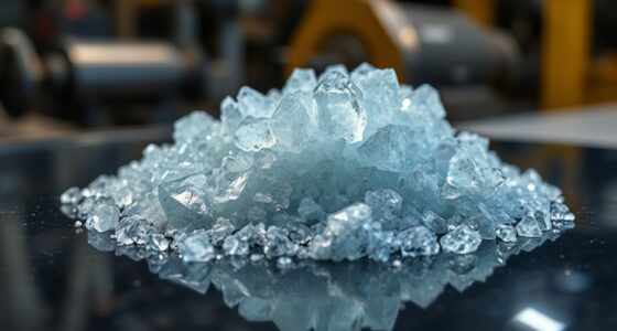 sodium carbonate in glass