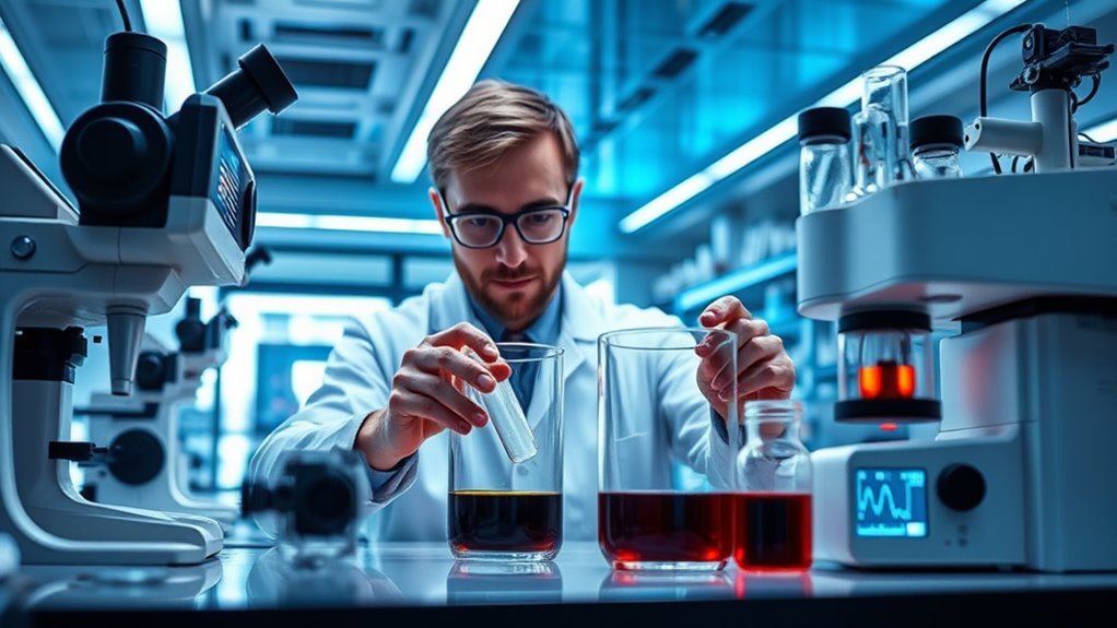 spectroscopic and chromatographic analysis