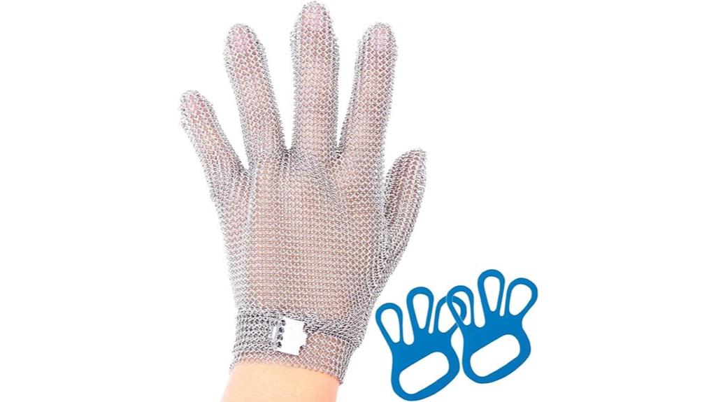 stainless steel cut resistant gloves