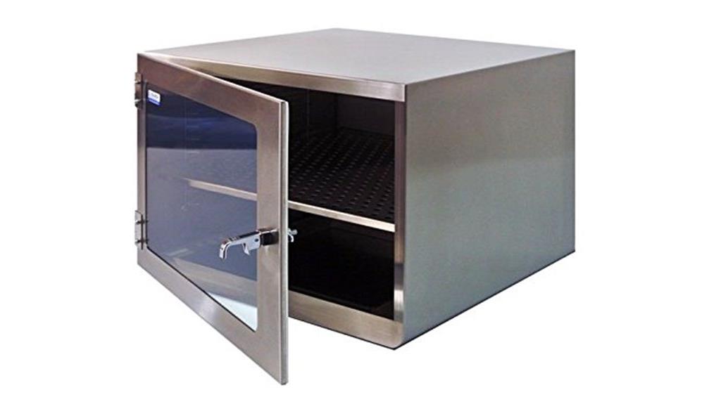 stainless steel gas desiccator