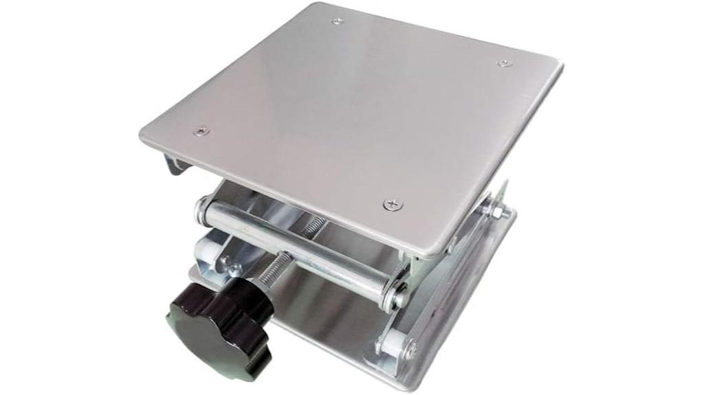 stainless steel lab jack