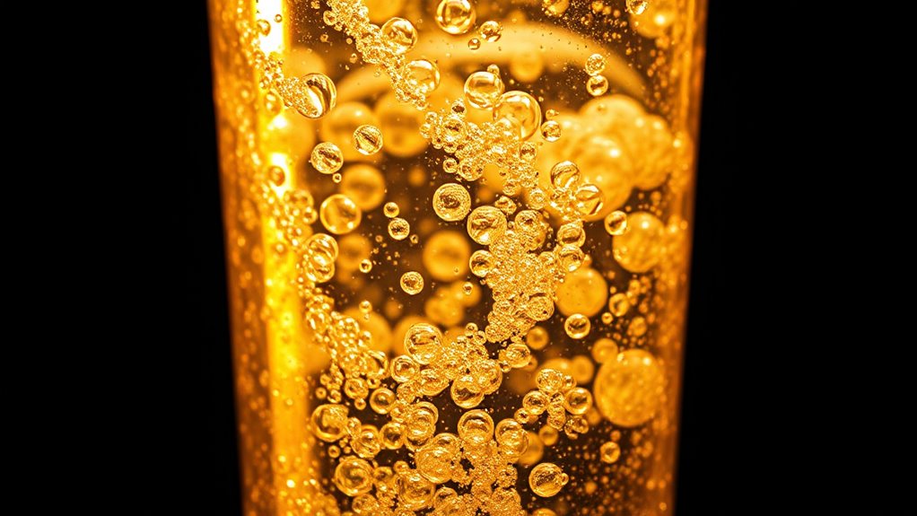 temperature influences bubble formation