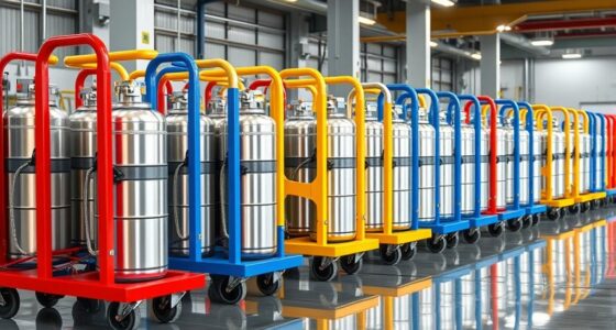 top gas cylinder cart options