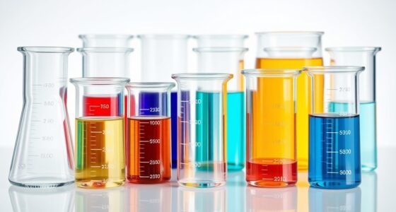 top glass lab beaker sets