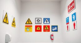 top lab safety signage sets