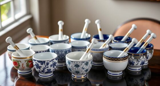 top porcelain mortar sets