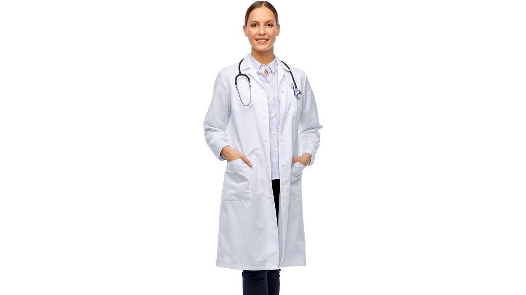 unisex medical lab coat