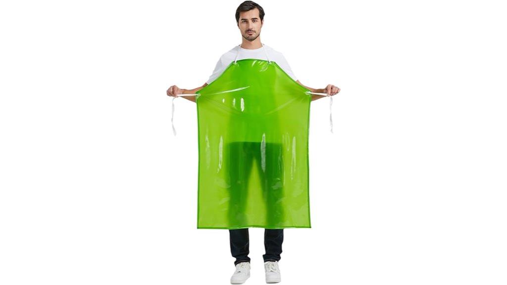 unisex waterproof pvc apron