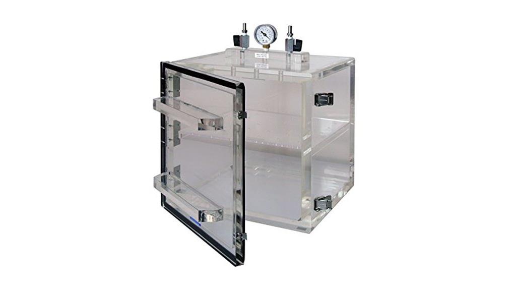 vacuum desiccator swing door