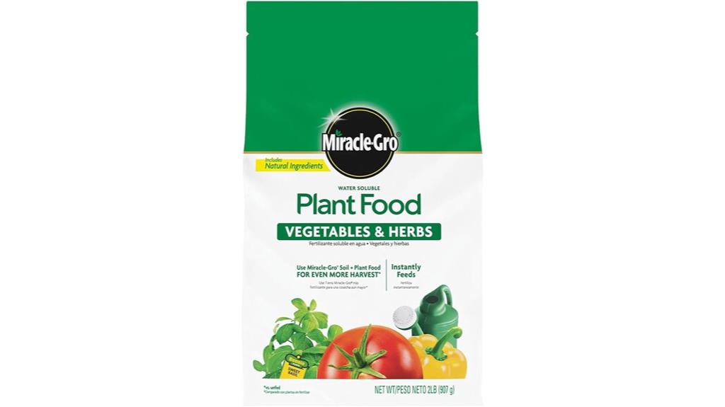 vegetables herbs water soluble