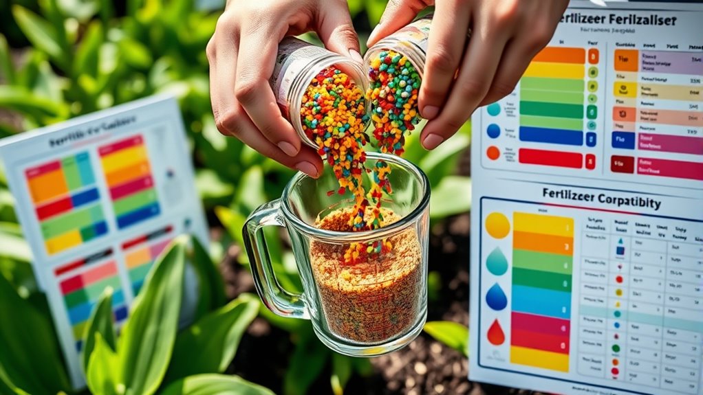 verify fertilizer compatibility carefully