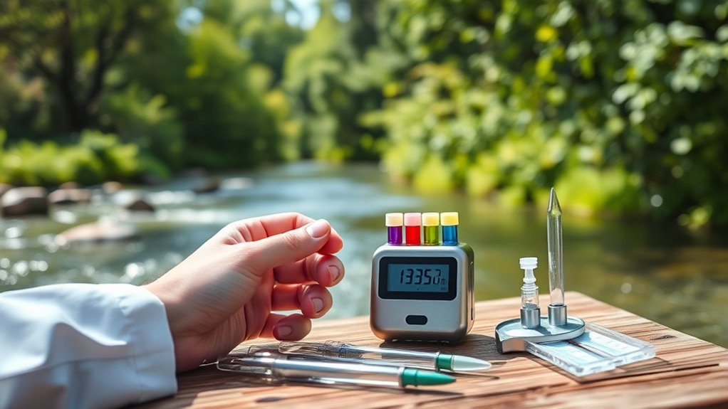 water testing kit selection