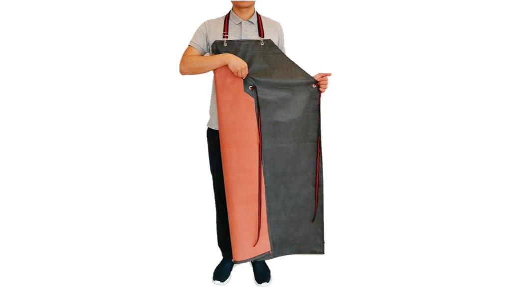 waterproof chemical rubber apron