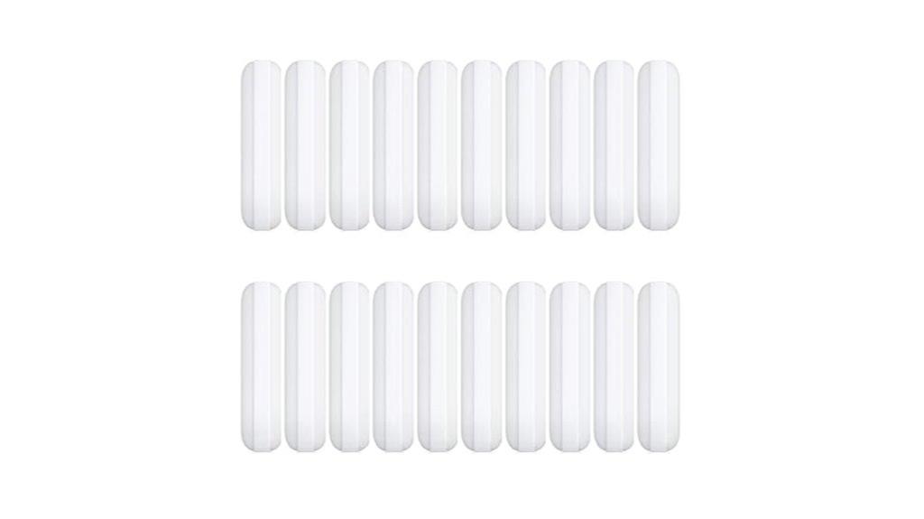 white ptfe stir bars