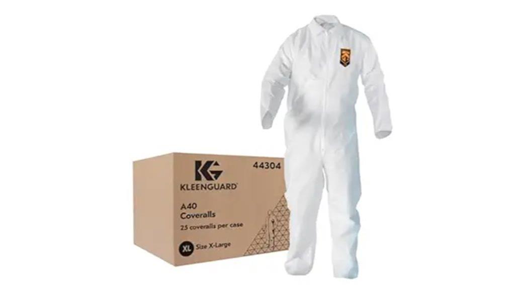 white xl coveralls 25