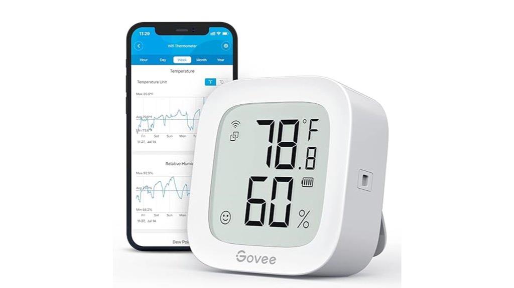 wifi thermometer hygrometer alerts