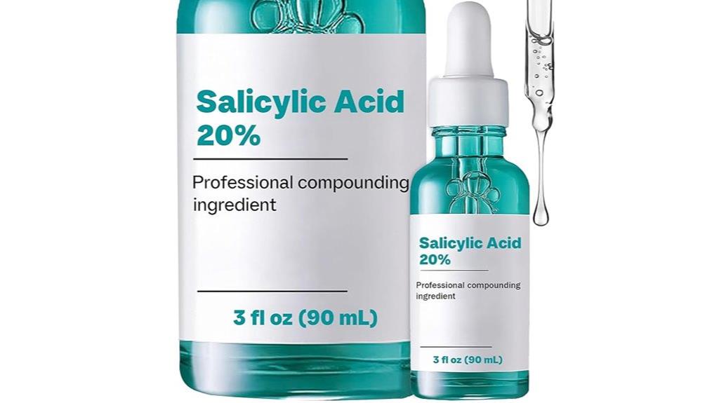 20 salicylic peel solution