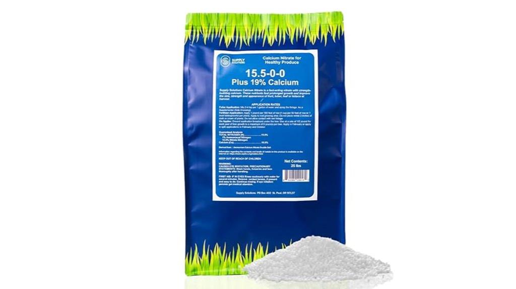 25 pound calcium nitrate fertilizer