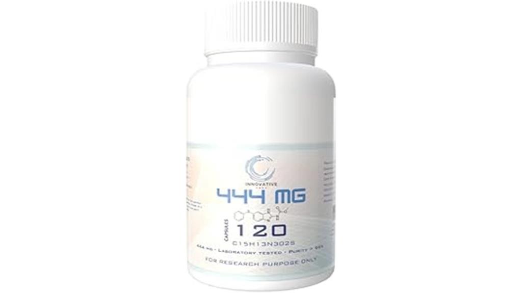 444 mg 120 ct 99 tested