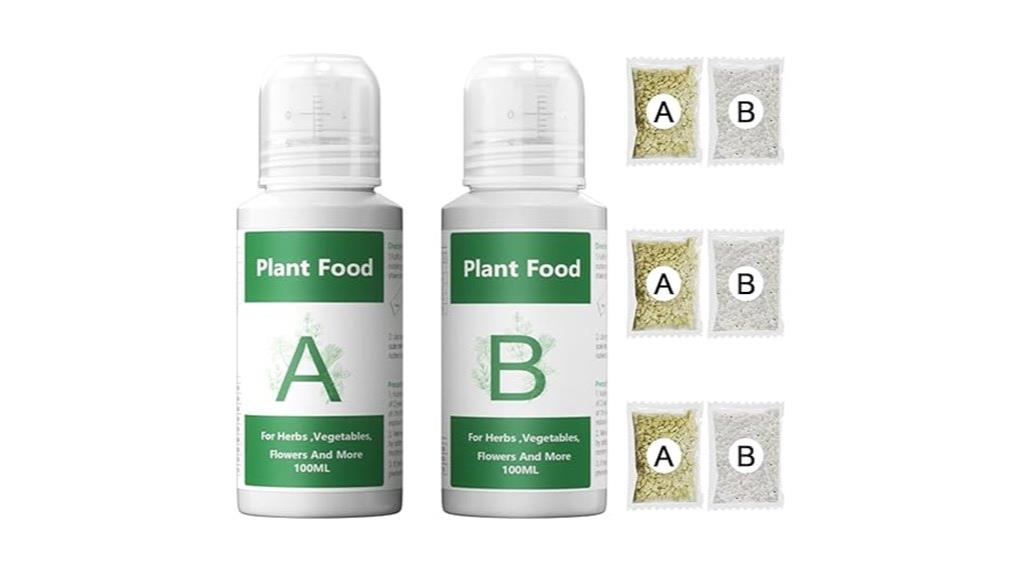 aerogarden hydroponic nutrients 800ml