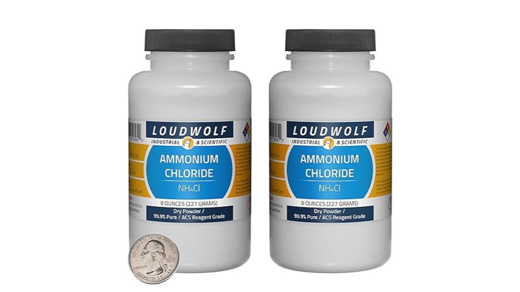 ammonium chloride two bottles