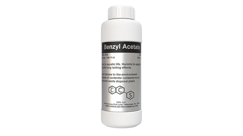 benzyl acetate fragrance bottle