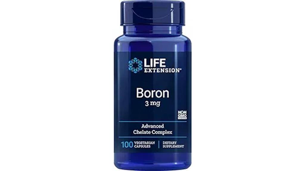 boron and riboflavin supplement