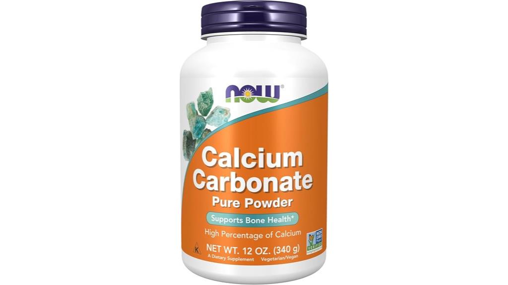 calcium carbonate powder package