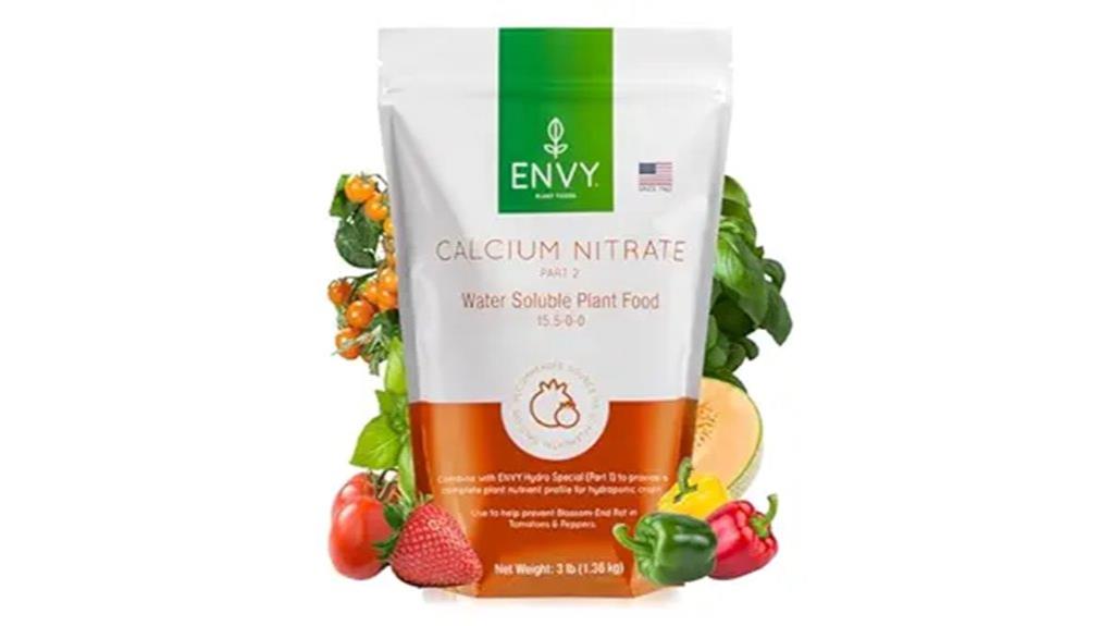 calcium nitrate fertilizer for vegetables