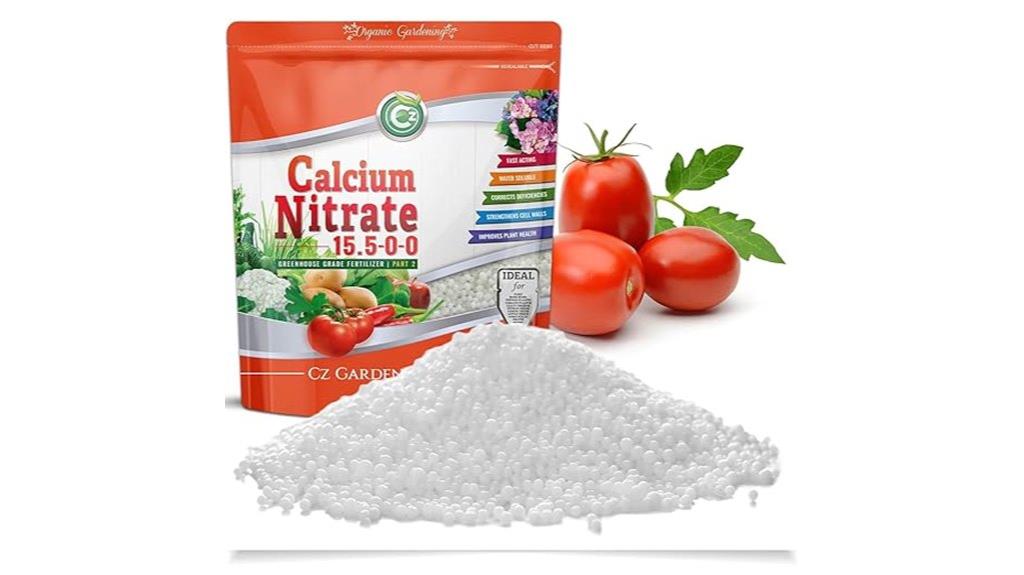 calcium nitrate plant fertilizer