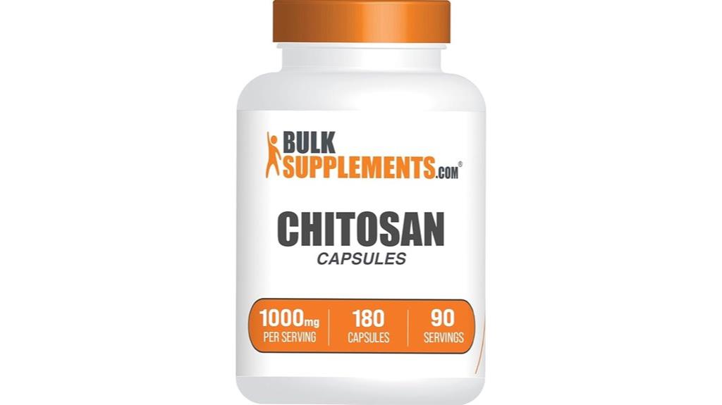 chitosan capsules bulk pack