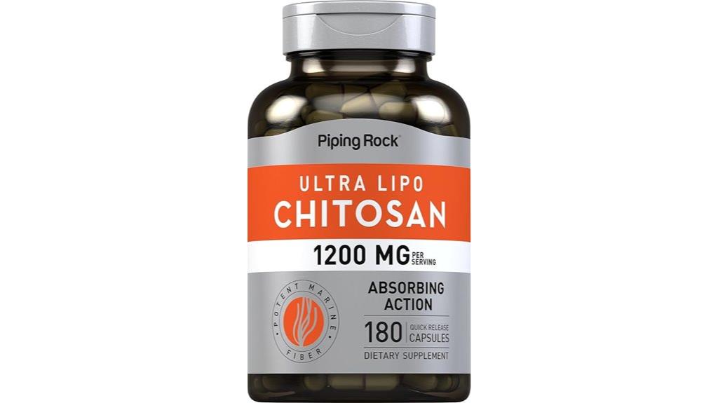 chitosan supplement 1200 mg