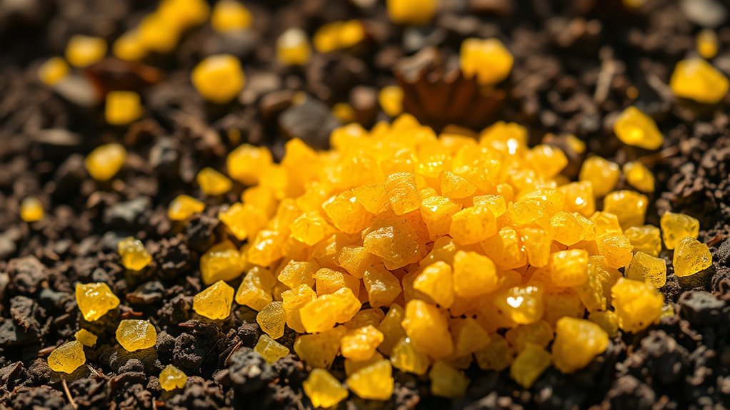 choose sulfur considering ph needs