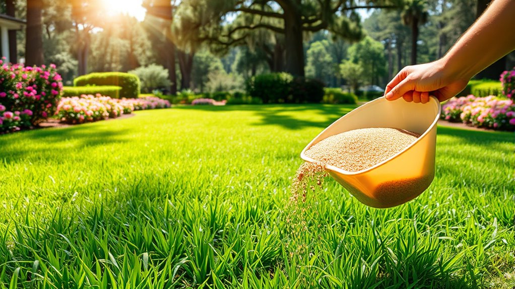 choosing lawn care products