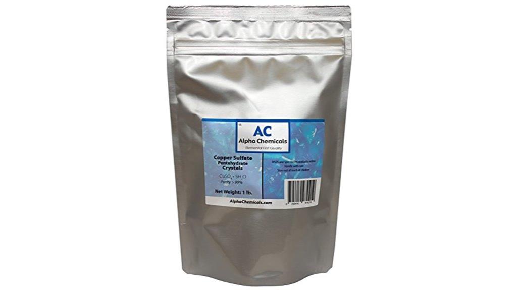 copper sulfate crystals 25 2 cu