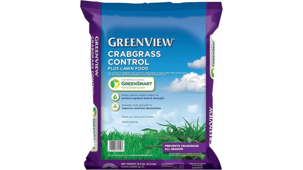 crabgrass control with lawn food