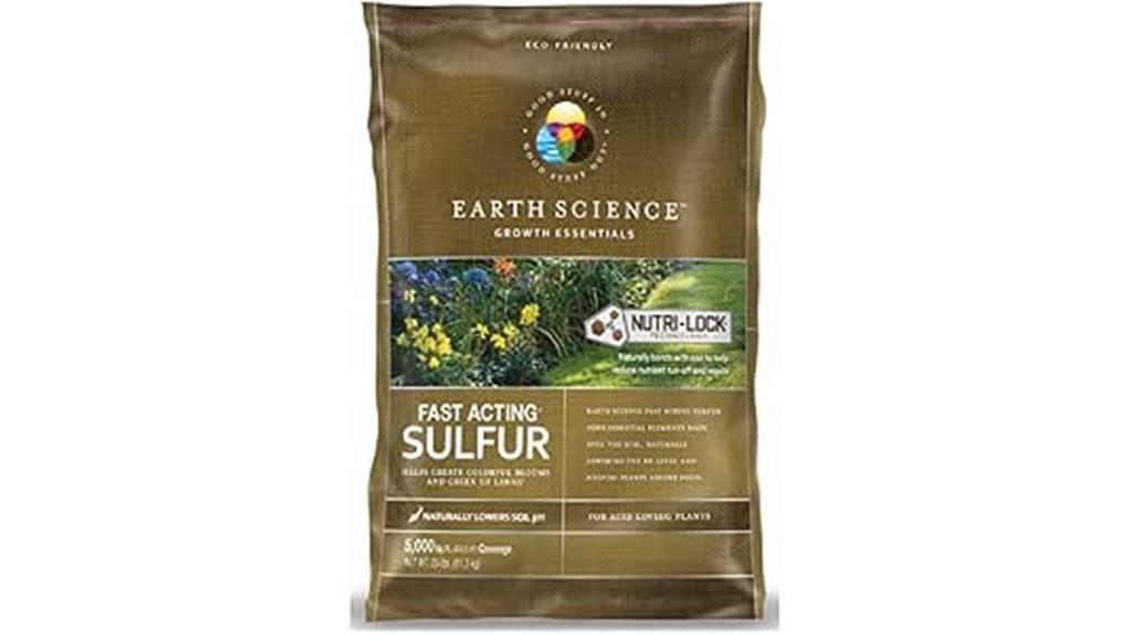 earth science sulfur fertilizer