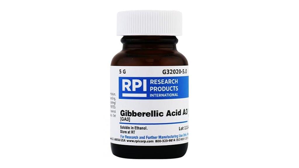 gibberellic acid 5g package