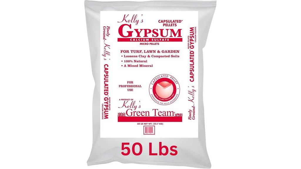 gypsum pellets 50lb bag