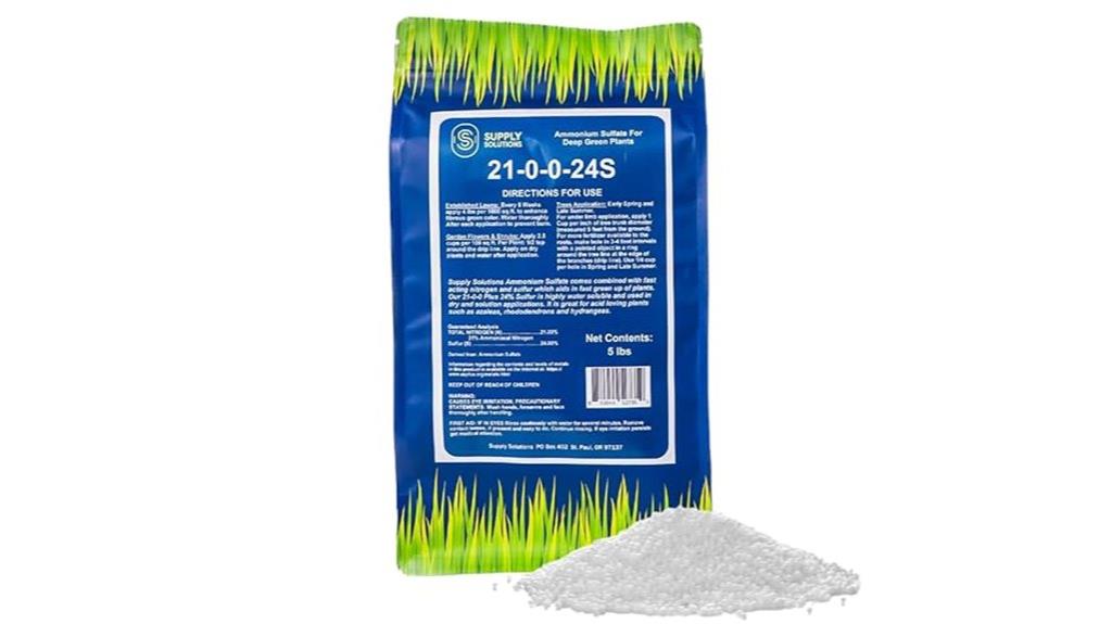 high nitrogen sulfur fertilizer